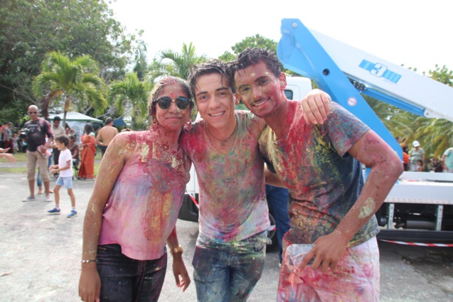 La Fête du Holi à Saint-André