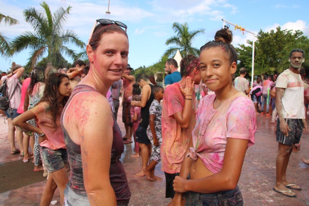 La Fête du Holi à Saint-André