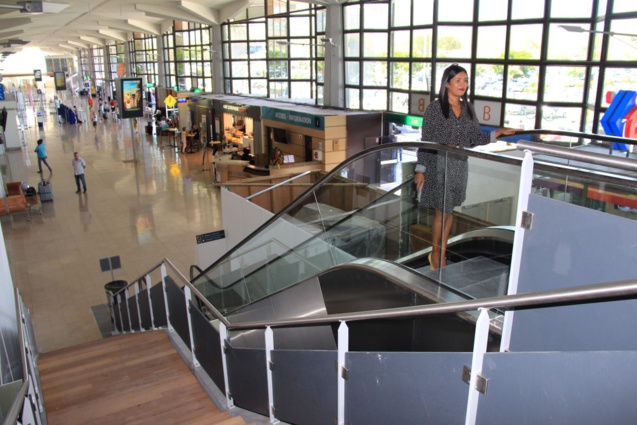 Nouvel escalier et escalator sont désormais opérationnels Nouvel escalier et escalator sont désormais opérationnels