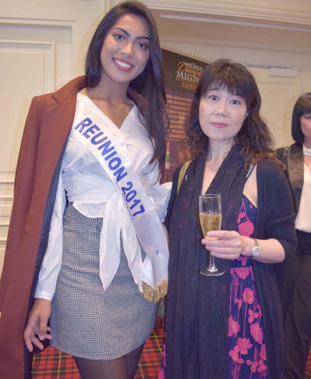 Miss Réunion à la Fashion Week de Paris