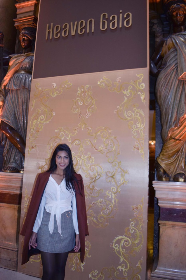 Audrey Chane Pao Kan, fière d'avoir pu assister à ce défilé Audrey Chane Pao Kan, fière d'avoir pu assister à ce défilé