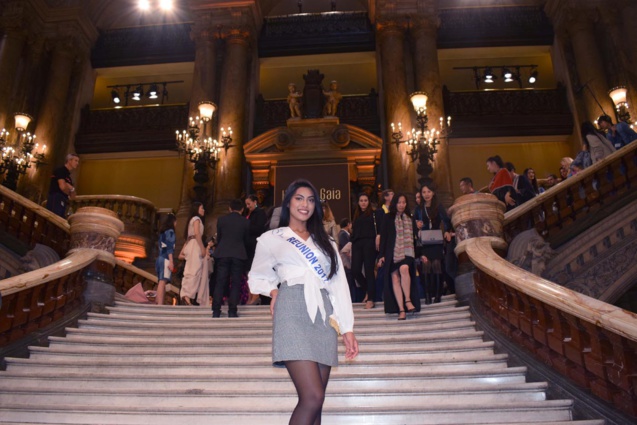 Miss Réunion à la Fashion Week de Paris