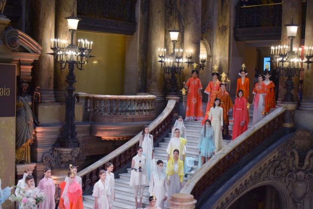 Miss Réunion à la Fashion Week de Paris