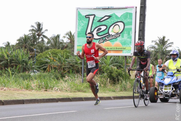 Ce n'est pas Léo de Salazie mais Alexandre Dallenbach sur le 2ème relais Ce n'est pas Léo de Salazie mais Alexandre Dallenbach sur le 2ème relais
