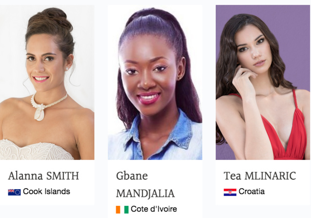 Les candidates Miss Monde 2017: Aurore Kichenin va-t-elle gagner?