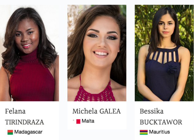Les candidates Miss Monde 2017: Aurore Kichenin va-t-elle gagner?