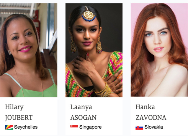 Les candidates Miss Monde 2017: Aurore Kichenin va-t-elle gagner?