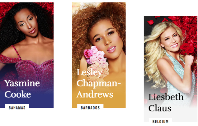 Miss Univers 2017: découvrez toutes les candidates Miss Univers 2017: découvrez toutes les candidates