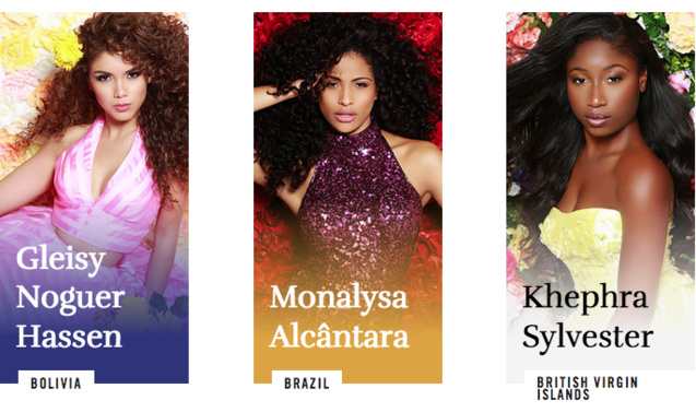 Miss Univers 2017: découvrez toutes les candidates