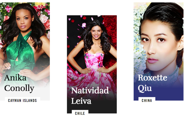 Miss Univers 2017: découvrez toutes les candidates Miss Univers 2017: découvrez toutes les candidates