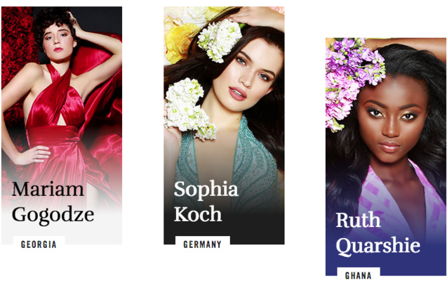 Miss Univers 2017: découvrez toutes les candidates Miss Univers 2017: découvrez toutes les candidates