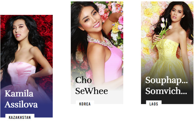 Miss Univers 2017: découvrez toutes les candidates