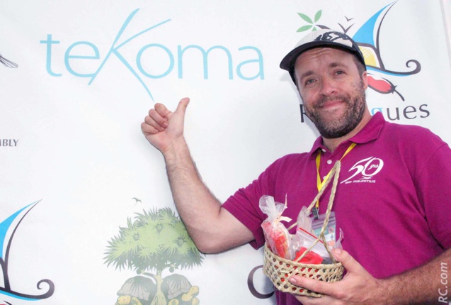 Gaël Arquier l'affirme, haut et fort, « le Trail de Rodrigues, Té comme a »...Oui, il adit « Tékoma »...