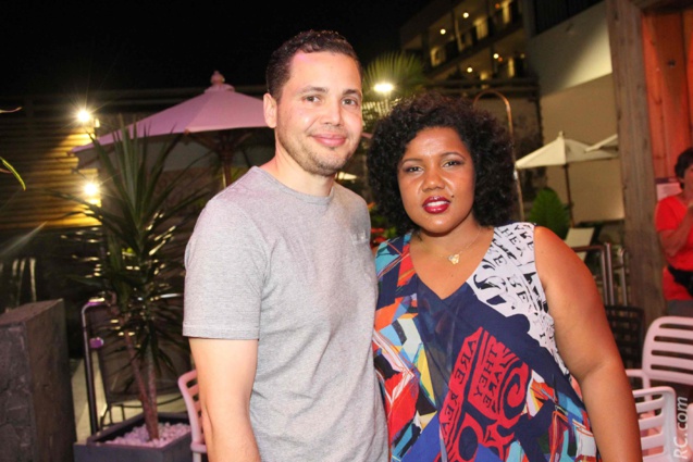 Johanne Vélia de Télékréol et son compagnon Johanne Vélia de Télékréol et son compagnon