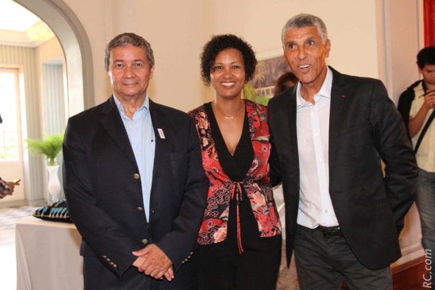 Adolphe Pépin, Florence Avaby et Jean-Louis Prianon