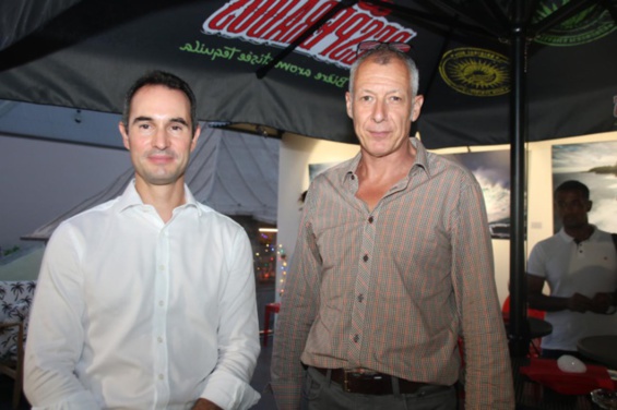 Sébastien Camus, président de Réunimer, et Jean-Luc Allègre Sébastien Camus, président de Réunimer, et Jean-Luc Allègre