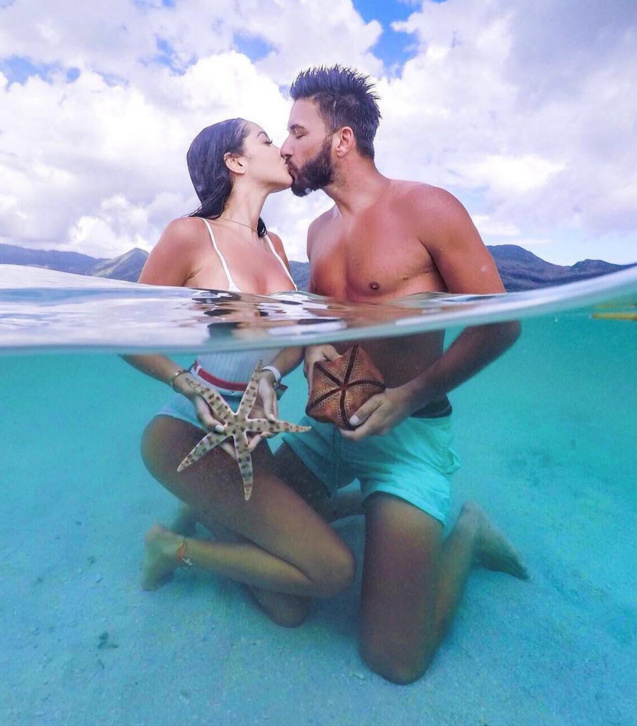 Nabilla en vacances à l'île Maurice: d'autres photos...
