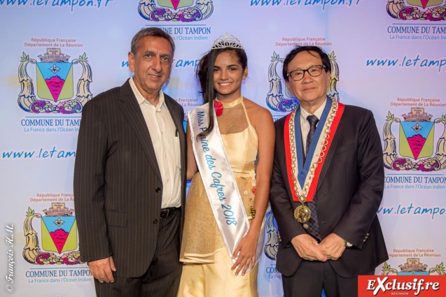 Aziz Patel, Claire Evan et André Thien Ah Koon Aziz Patel, Claire Evan et André Thien Ah Koon