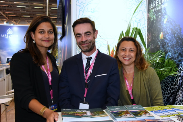 Marianne Goupil, Fabrice Adam (IRT) et Corine Lauret.