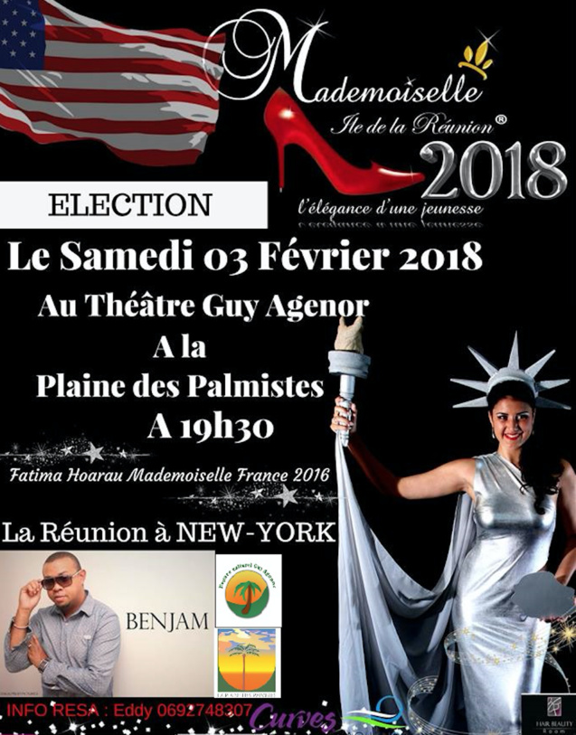 Mademoiselle Ile de La Réunion 2018: les 11 candidates
