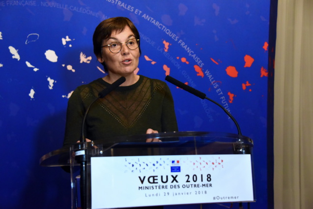 La réception a eu lieu lundi 29 janvier au Ministère des Outre-Mer