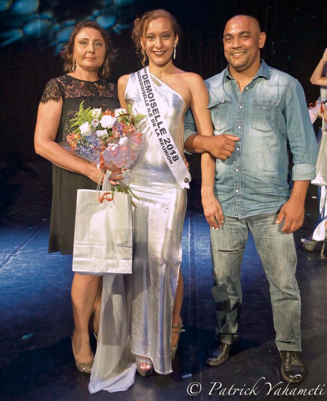 Ludivine Souevamanien et ses parents