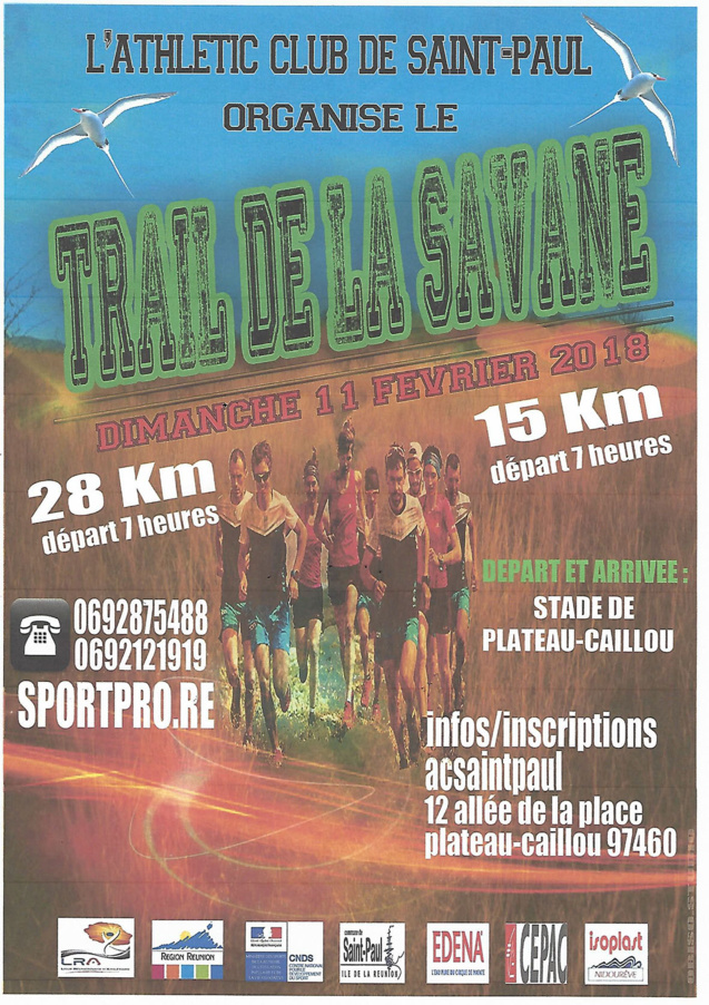 Trail de la Savane: Une première avec deux circuits au programme Trail de la Savane: Une première avec deux circuits au programme