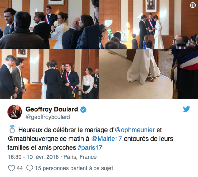 Les photos publiées par le maire Geoffroy Boulard