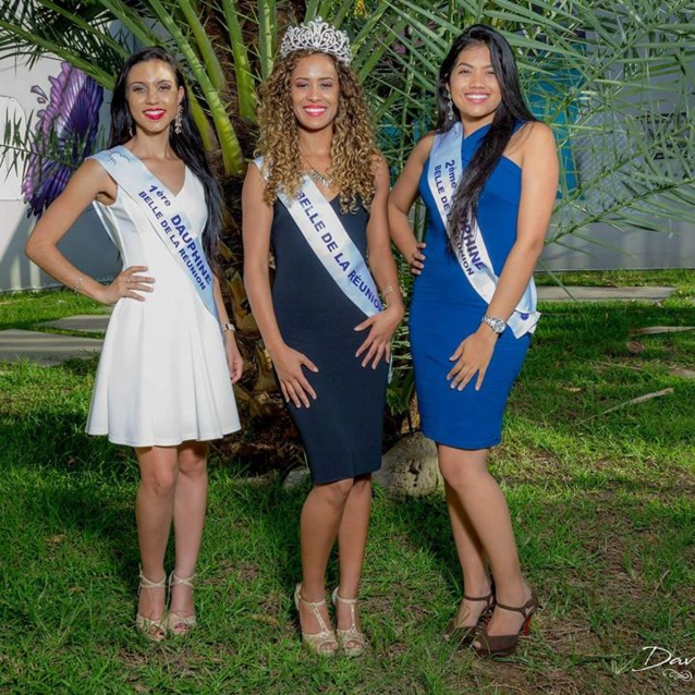 Cécile avec ses dauphines Cécile avec ses dauphines