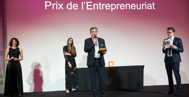 Le Prix de l'Entrepreunariat a été attribué à...