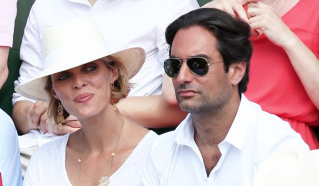 Sylvie et Laurent au tournoi Roland Garros l'année dernière...