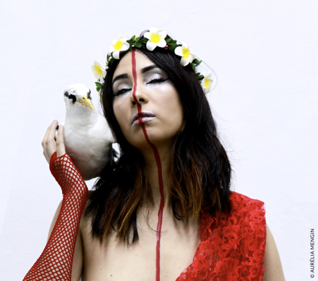 Aurélia Mengin, fidèle à son image... Photo exclusive! Aurélia Mengin, fidèle à son image... Photo exclusive!