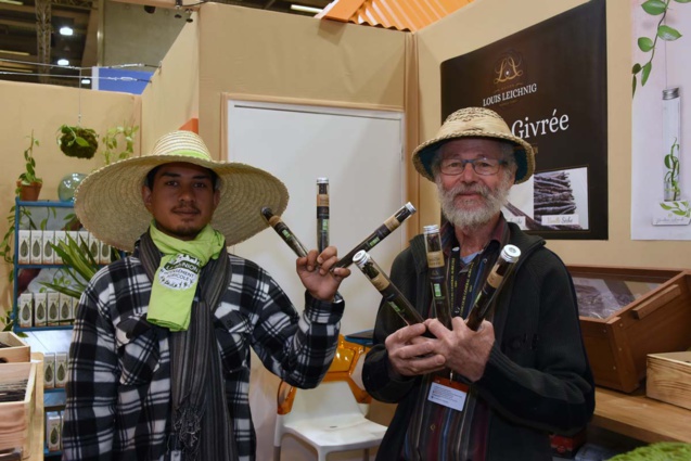 Louis Leichnig est très fier de sa vanille givrée Louis Leichnig est très fier de sa vanille givrée