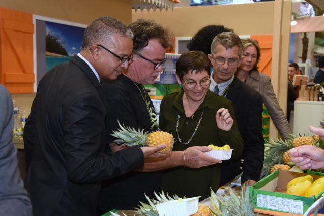 Salon de l'Agriculture 2018: la Ministre des Outre-mer en visite