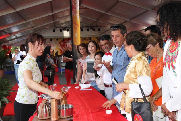 C'était la tasse de thé de beaucoup de visiteurs C'était la tasse de thé de beaucoup de visiteurs