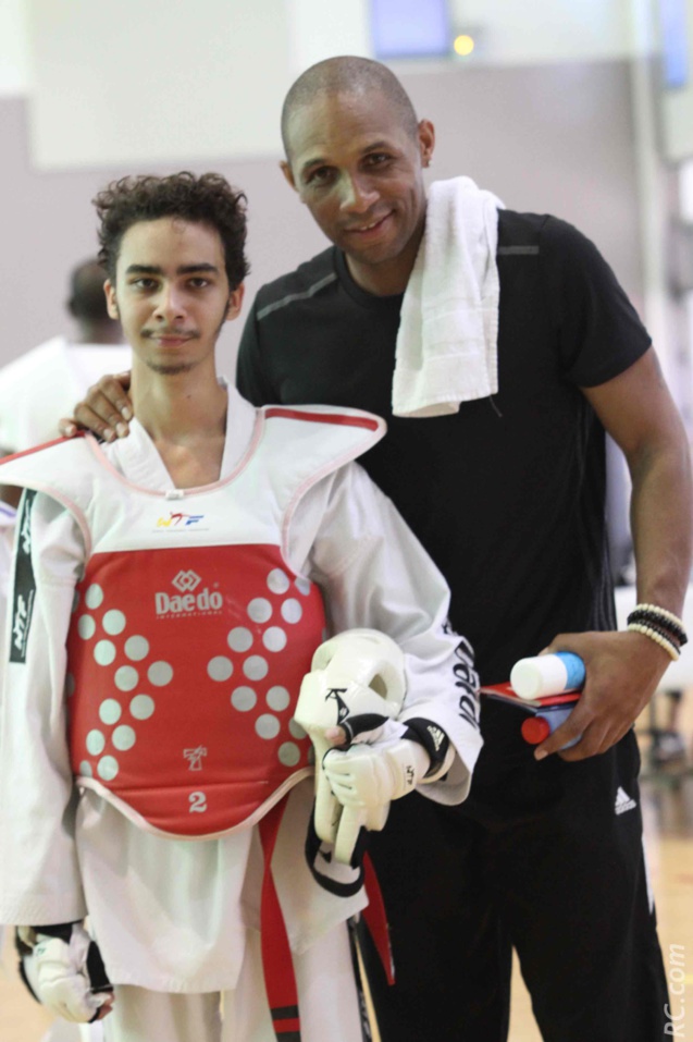 Alexandre Antier et Dario Dorfeans son coach