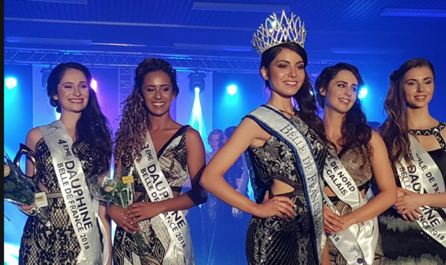 Belle de France 2018 et ses dauphines Belle de France 2018 et ses dauphines
