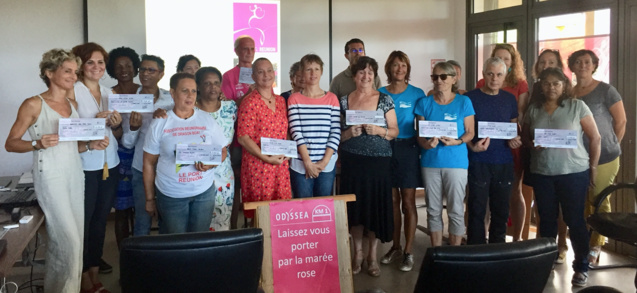 Les associations ont reçu leurs chèques Les associations ont reçu leurs chèques