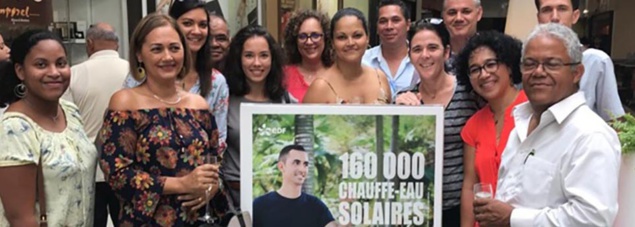 160 000 chauffe-eaux solaires à La Réunion! 160 000 chauffe-eaux solaires à La Réunion!