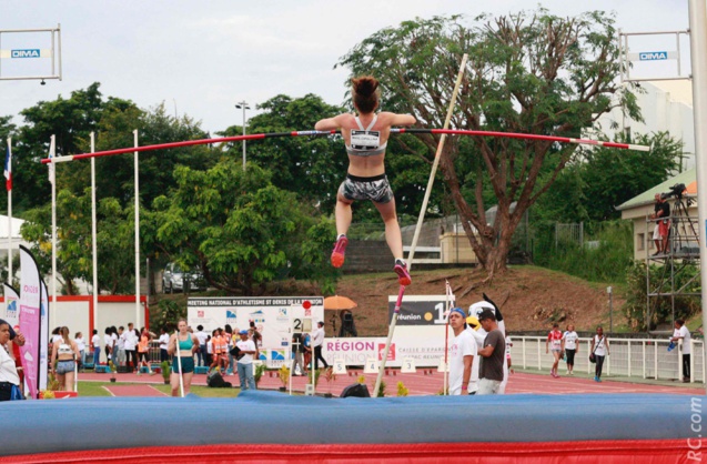 C'est une athlète qui sait « s'accrocher »... C'est une athlète qui sait « s'accrocher »...
