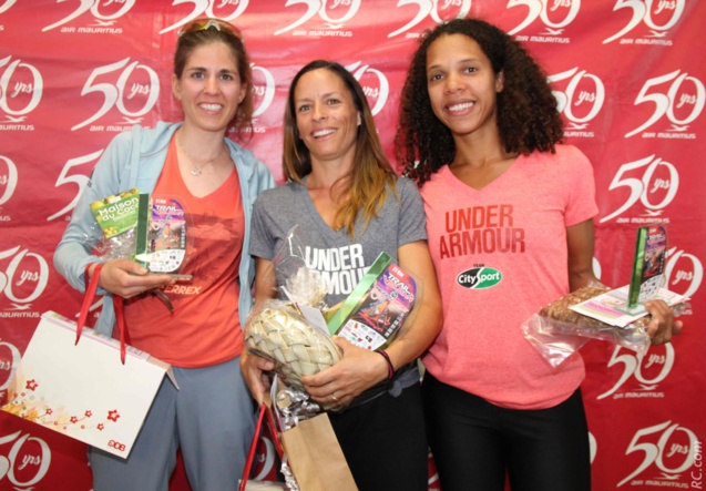 Julie Rivière, Jennifer Fietcher et Fleur Santos Da Silva, tel est le podium féminin 2018 Julie Rivière, Jennifer Fietcher et Fleur Santos Da Silva, tel est le podium féminin 2018