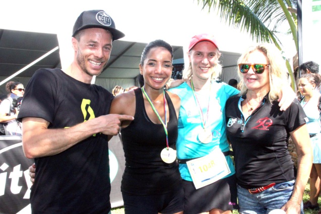 Alexis Sevennec, Christine Mallet, Sonia Lee Song Yin et Marlène Chane See Chu