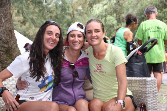 Agathe, Emilie et Elisabeth à l'heure du réconfort
