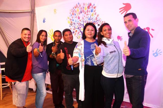 L'équipe de la Région bien présente à la Ravine Blanche L'équipe de la Région bien présente à la Ravine Blanche