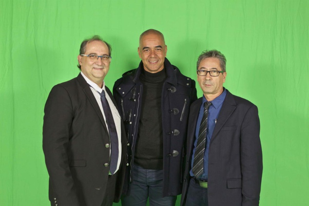 Stéphane Fouassin, Johnny Hospital, et Marion Moreau