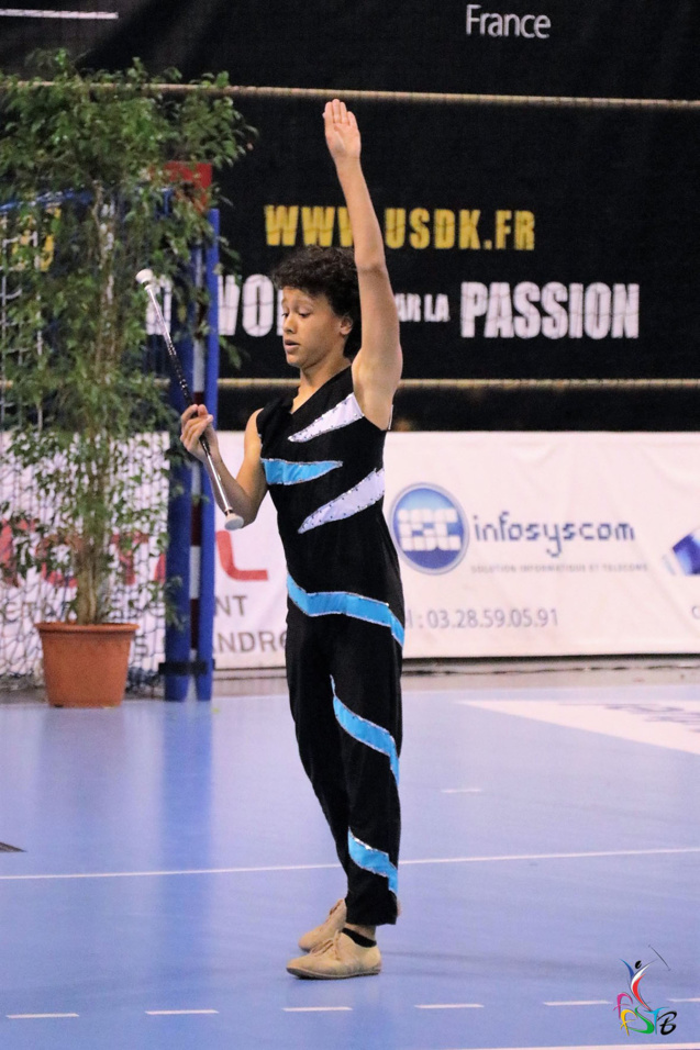 Adrien Chion Hock est champion de France à l'issue de sa prestation