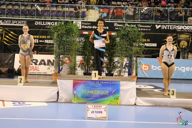 La plus haute marche du podium pour Adrien Chion Hock du Cady