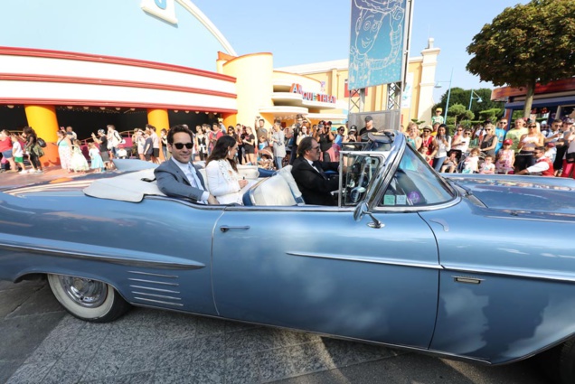 L'équipe du film Ant-Man et la Guêpe à Disneyland Paris: les photos