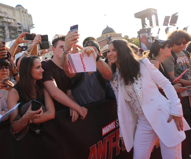 L'équipe du film Ant-Man et la Guêpe à Disneyland Paris: les photos