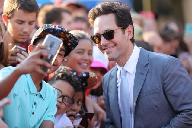 L'équipe du film Ant-Man et la Guêpe à Disneyland Paris: les photos